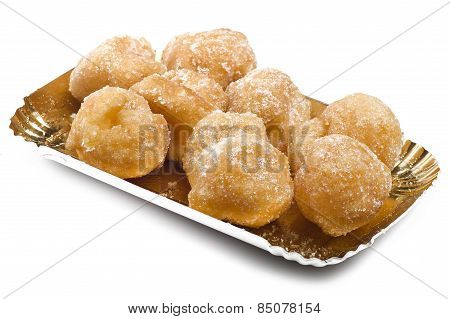 Group of carnival tortelli
