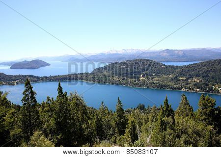 View of Nahuel Huapi lake- Argentina