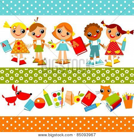 set of children