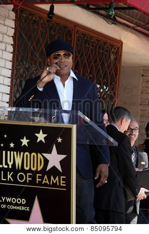LOS ANGELES - MAR 5:  LL Cool J, James Todd Smith at the Chris O'Donnell Hollywood Walk of Fame Star Ceremony at the Hollywood Blvd on March 5, 2015 in Los Angeles, CA