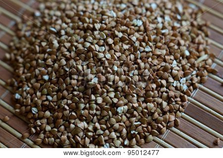 Buckwheat grains
