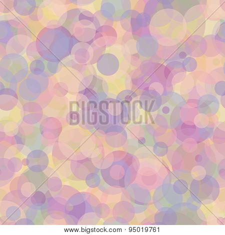 Abstract Geometric Background With Circles.
