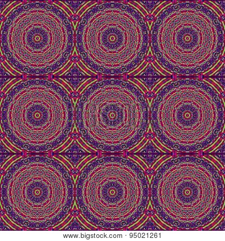 Seamless pattern red violet