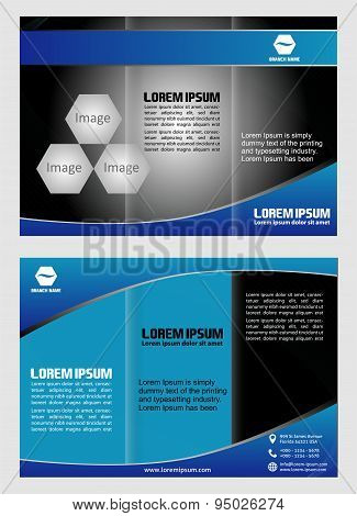 Tri-Fold Corporate Business Store Mock up & Brochure Design
