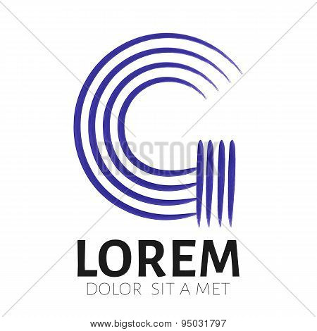Letter G logo vector design logo template