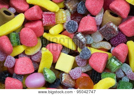 colorful jelly candy