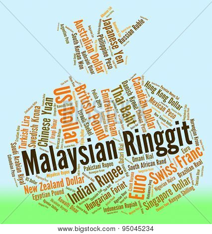 Malaysian Ringgit Represents Exchange Rate And Forex