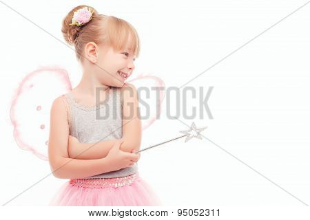 Nice little fairy feeling joy
