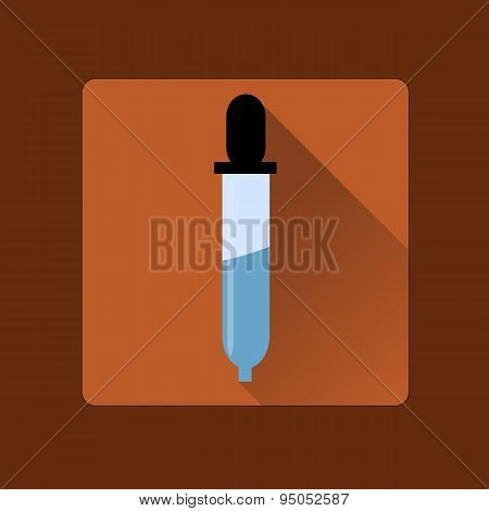 Dropper flat with shadows