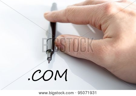 Com Text Concept