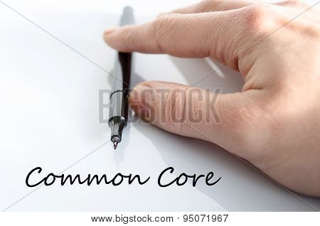 Common Core Text Concept