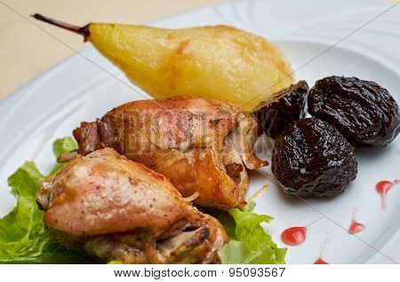 partridge roasted