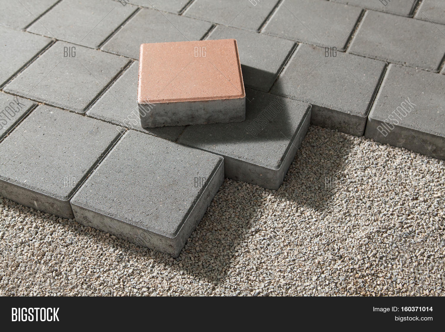 Pedestrian Path Paver Image & Photo (Free Trial) | Bigstock
