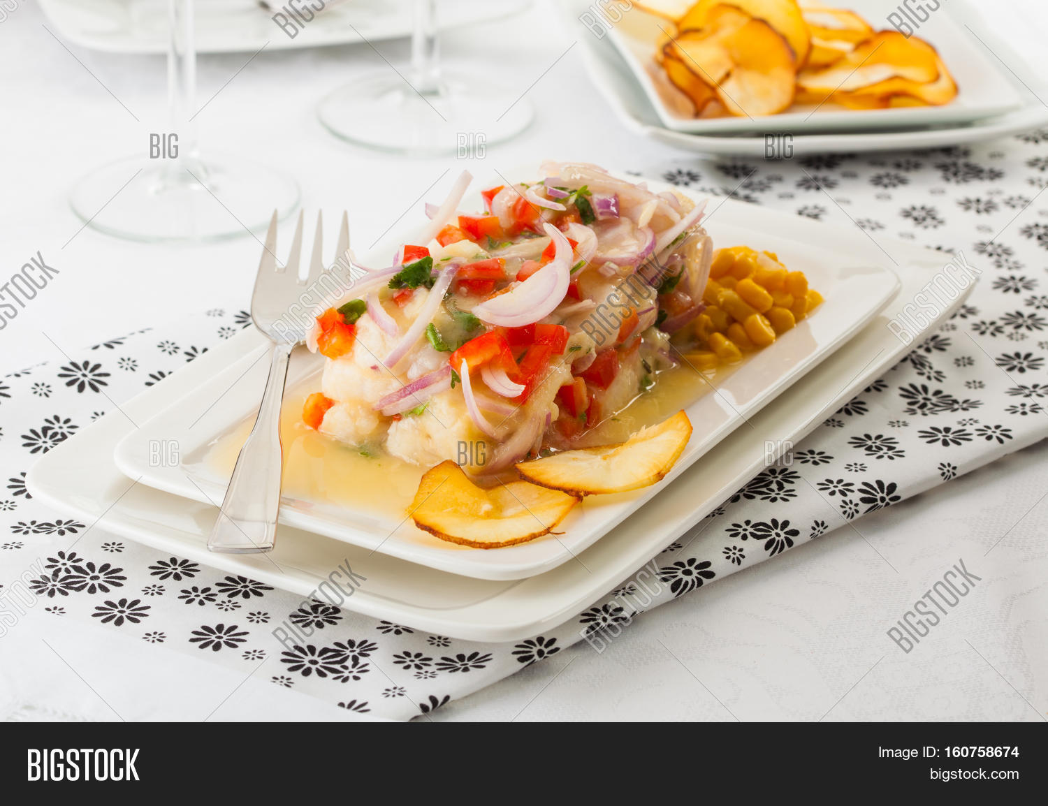Sole Ceviche Typical Image & Photo (Free Trial) Bigstock