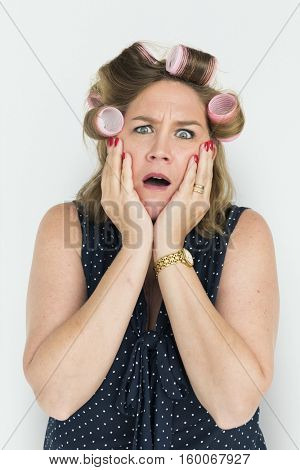 Woman Surprise Shock Stun Awful 