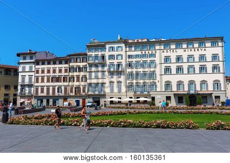 Piazza Santa Maria Novella In Florence