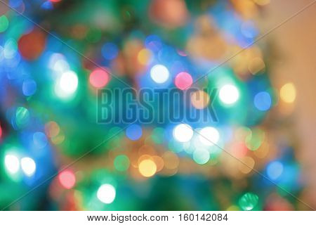 New Year treegifts snowman bokehchristmas background design tree