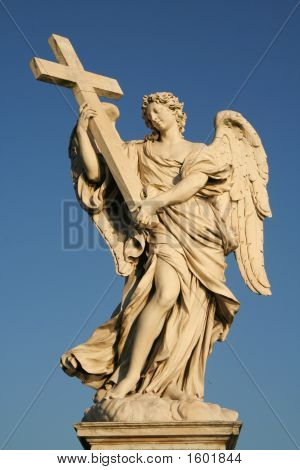 Angels On The Sant'Angelo Bridge