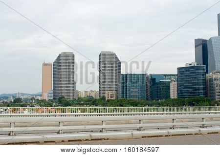 Hangang River In Seoul In Summer In Korea