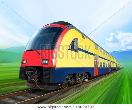 รถไฟซูเปอร์ประสิทธิภาพบนรถไฟ