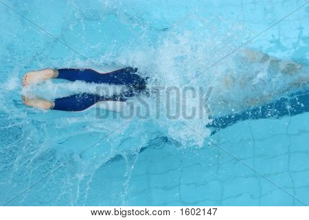 Schwimmen dive 