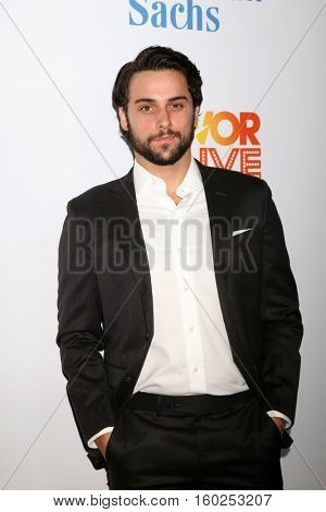 LOS ANGELES - DEC 4:  Jack Falahee at the TrevorLIVE Los Angeles 2016 at Beverly Hilton Hotel on December 4, 2016 in Beverly Hills, CA
