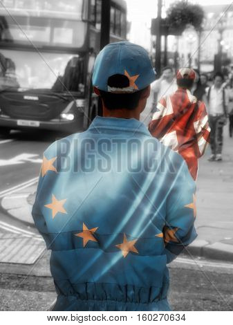 Brexit English linked walk away from Europe