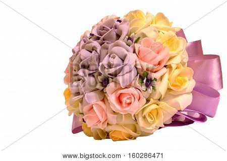 flowers, weading bouquet, decoration flower, roses, silk