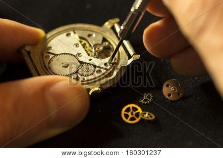 length of time, the process of repair of mechanical watches