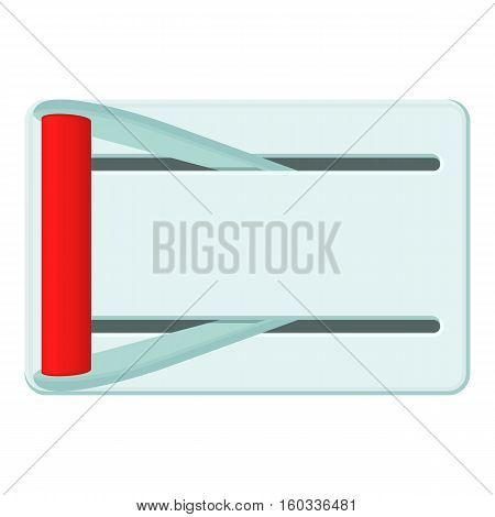 Metal lever of inclusion icon. Cartoon illustration of metal lever of inclusion vector icon for web