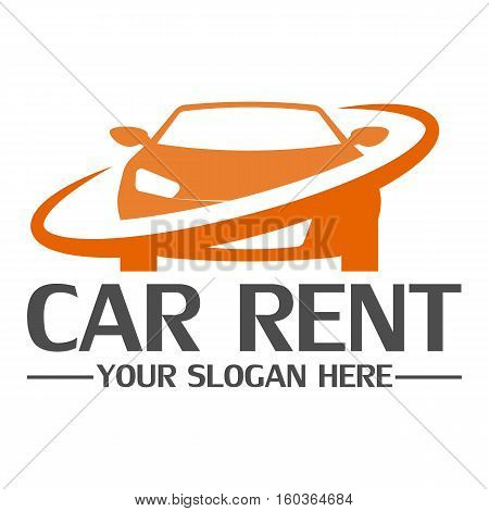 Car rent logo design template eps 10
