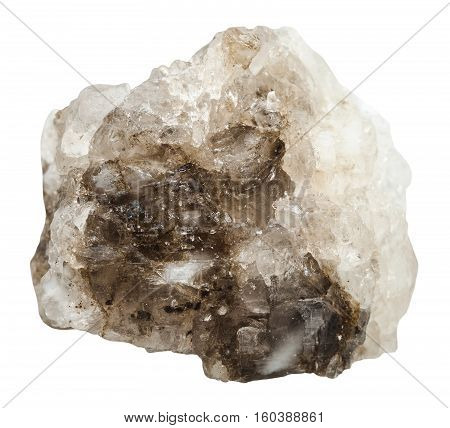Crystalline Halite (rock Salt) Stone Isolated