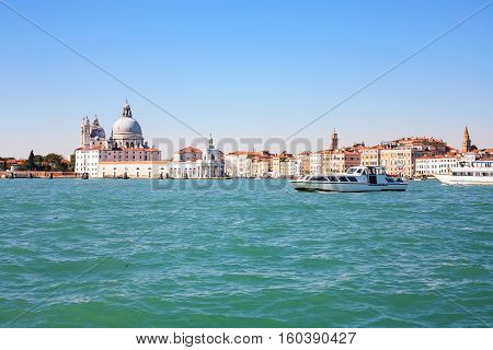 View Of Venice City From San Marco Basin