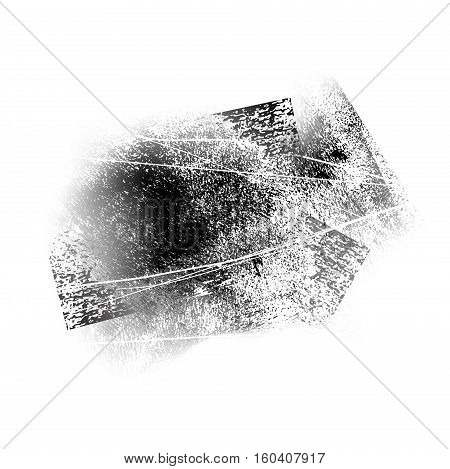 splattered dlack grungy background vector illustration clip-art