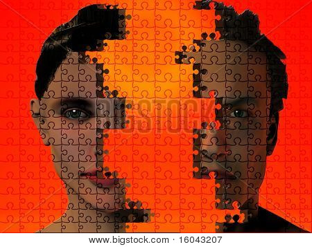 Puzzle umano
