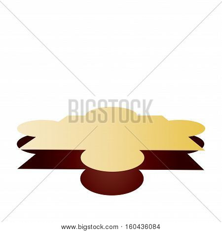 vector pazl with national symbolicsHappy easter background