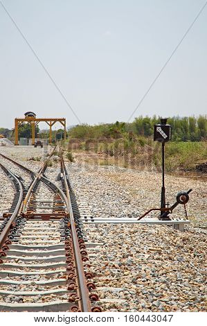 The turning point of the rails, urban, service, machinery, freight, wire, line,