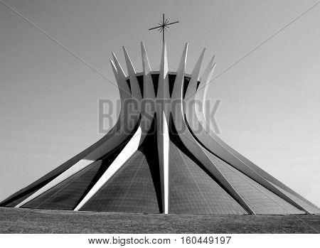 Catedral church from Brazil,s capital, Brasilia for clipping