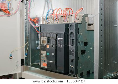 Low voltage cabinet. Uninterrupted power. Electrical power.