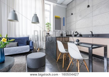 Studio Apartment With Kitchenette