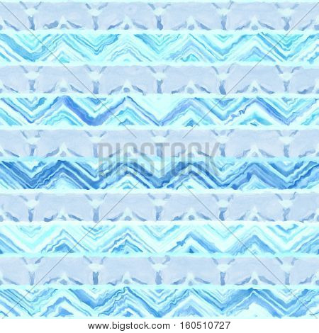 Native watercolor artistic colorful pattern. Ethnic boho style. Seamless draw tribal square texture.