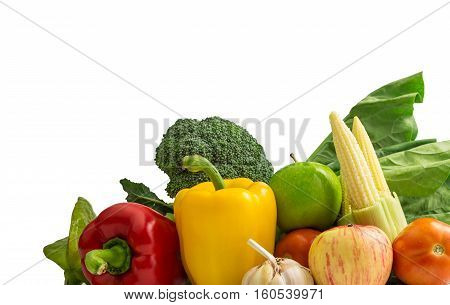 Close Up Of Fresh Vegetables
