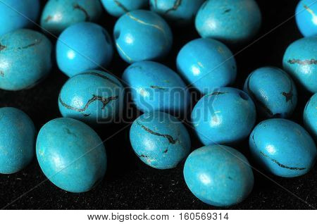 Blue Howlite Turquoise Gem Stone