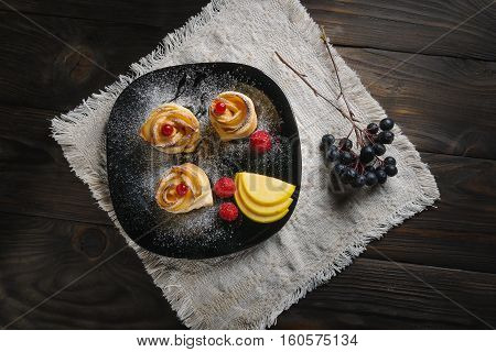 Delicious And Beautiful Apple Rose Puff Pastries