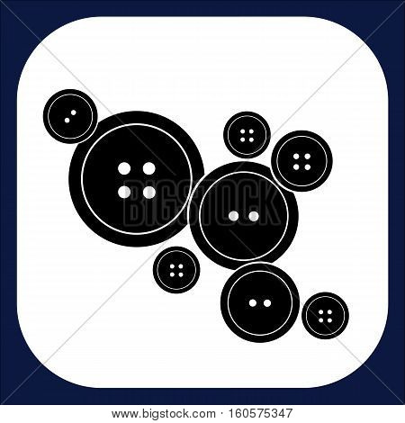 An icon for hand-made goods (different buttons)