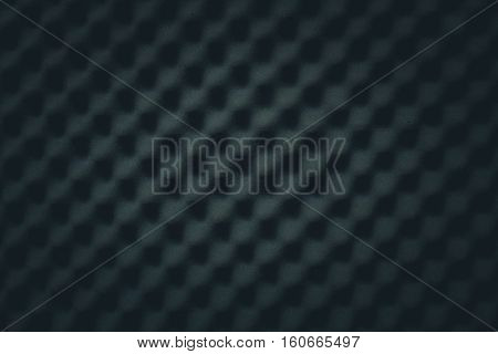 Soundproof wall in sound studio, background of sound absorbing sponge