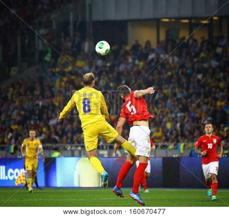 Fifa World Cup 2014 Qualifier Game Ukraine V England