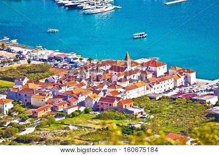 Town Of Seget Aerial View
