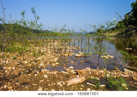 Reserved Water At Hui Lan Irrigation Dam