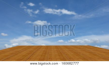 Slabs made of wood, with its background.